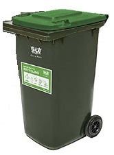 Green waste bin