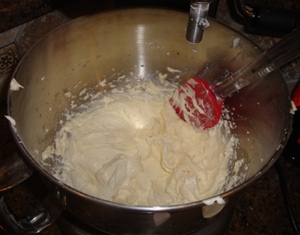 Making the Icing (frosting)