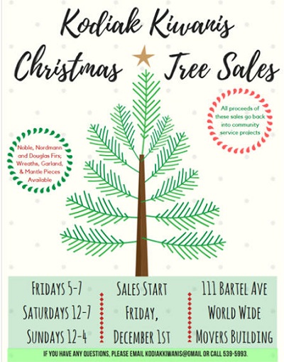 Kodiak Kiwanis Christmas Tree Sales